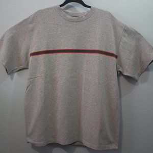 Vintage LL Bean Distressed Grey T-shirt Sz LG